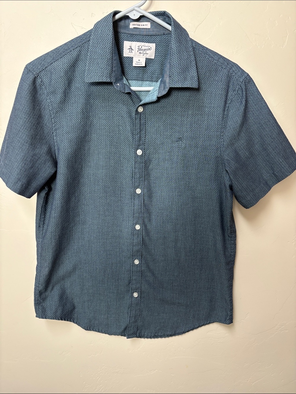 Penguin heritage slim fit medium shirt